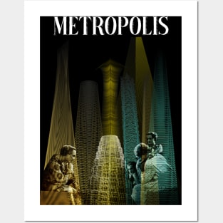 Postmodern City Metropolis Posters and Art